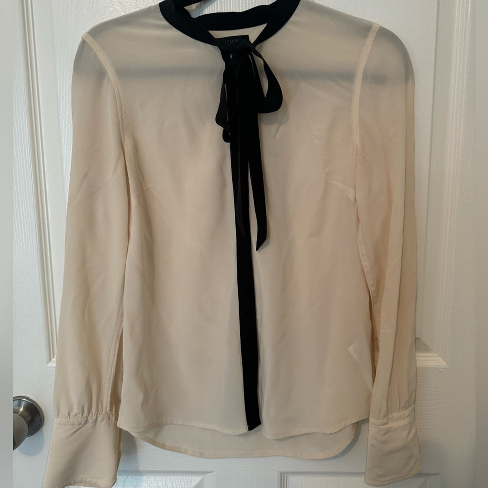 J. Crew silk blouse